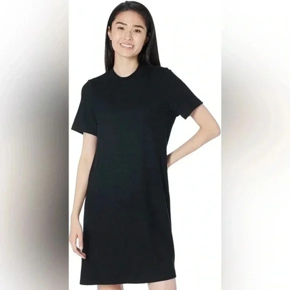 Madewell Black T-Shirt Dress XXS
